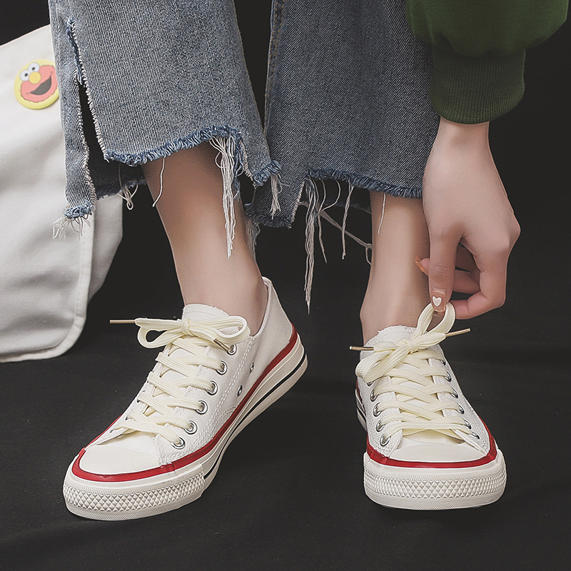 Douchuan New Breathable Canvas Shoes for Women, Trendy Casual Shoes for Men and Women, Couple Shoes, Youth Sneakers, Women's Shoes Wholesale, Large Size