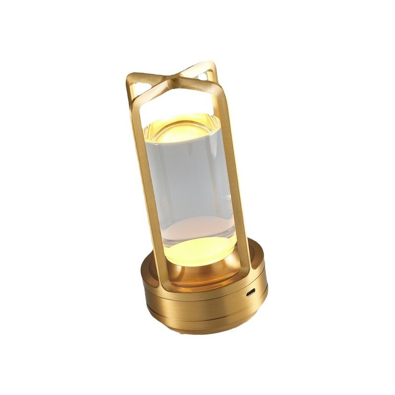 Cross-Border Led Creative Desk Lamp, Smart Bedroom Atmosphere Light, Bedside High-End Night Light, Rechargeable Camping Dimmable Light