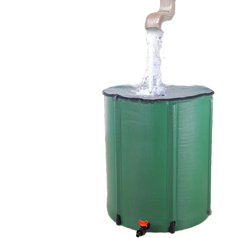 Manufacturers cross-border supply PVC splicing folding bucket garden rain bucket rainwater collector rainwater storage