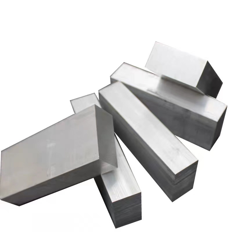 Factory Spot 6061 Alloy Aluminum Row Aluminum Strip Aluminum Block Aluminum Flat Strip Aluminum Square Rod 1-500m Can Be Cut and Processed to Zero