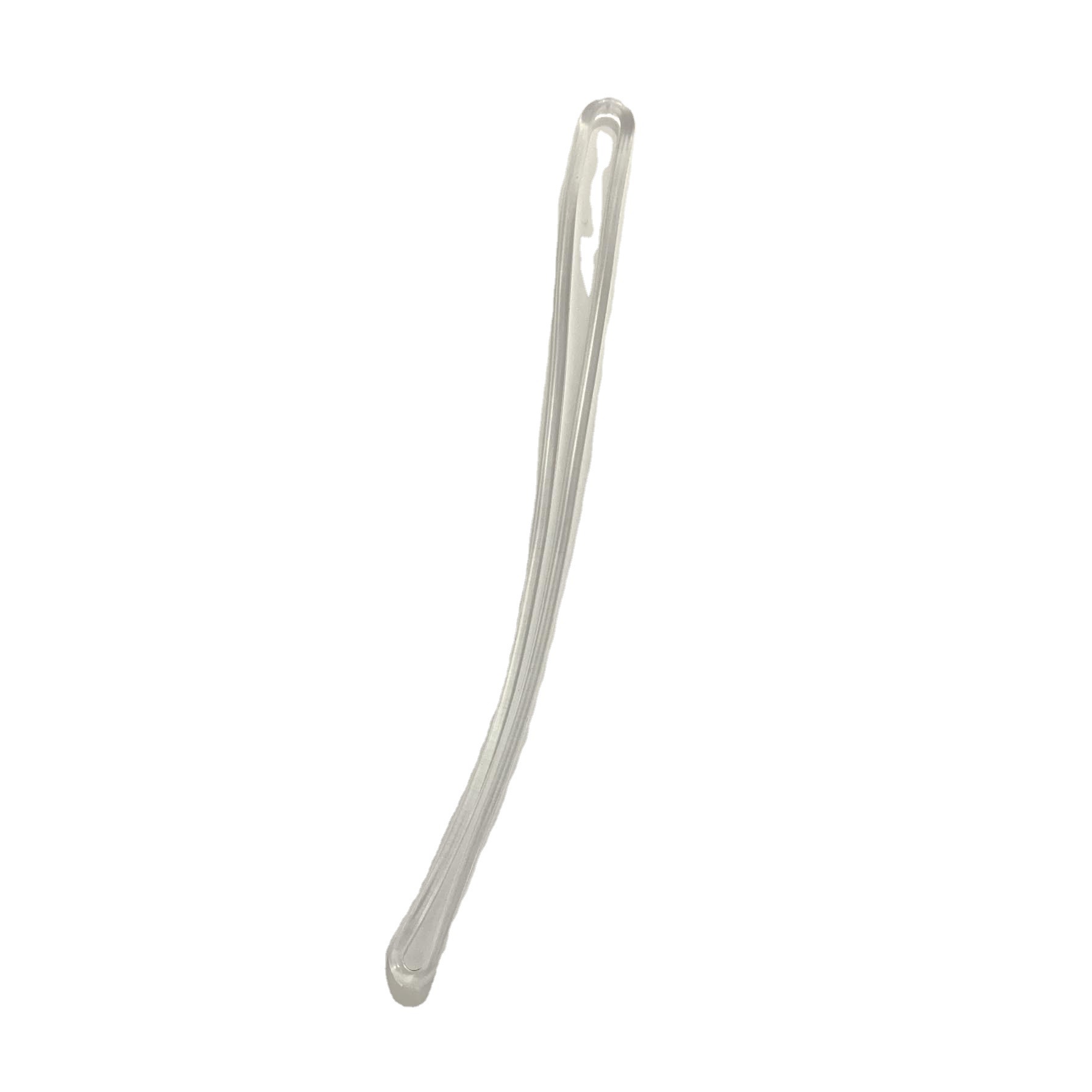 Environmentally Friendly PVC Transparent Rope Suitcase Hanging Lanyard Boarding Pass Lanyard Luggage Tag Lanyard Transparent Rope Cross-border Pass Supply