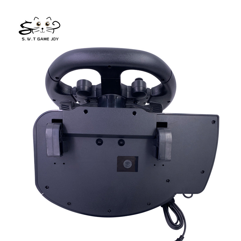 7-in-1 Cross-Border Gaming Steering Wheel Compatible with Pc/Ps3/Ps4Xbox One/S Xbox360Switch