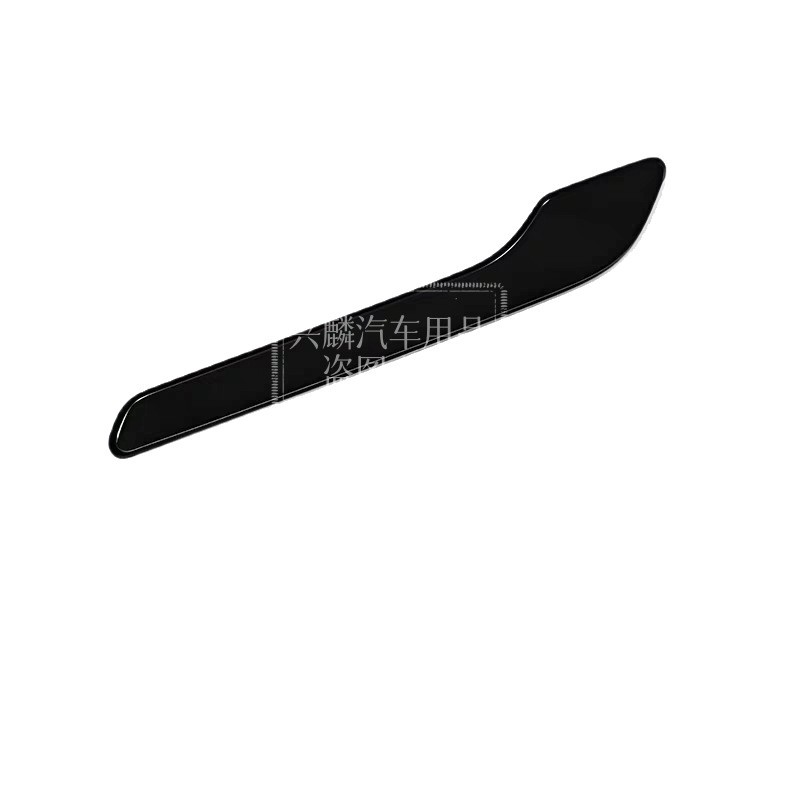 Suitable for Tesla's New Version Model Y/Yl/3 Rear Door Splash-Proof Film Tpu Protection Triangle Area Film B-Pillar Film