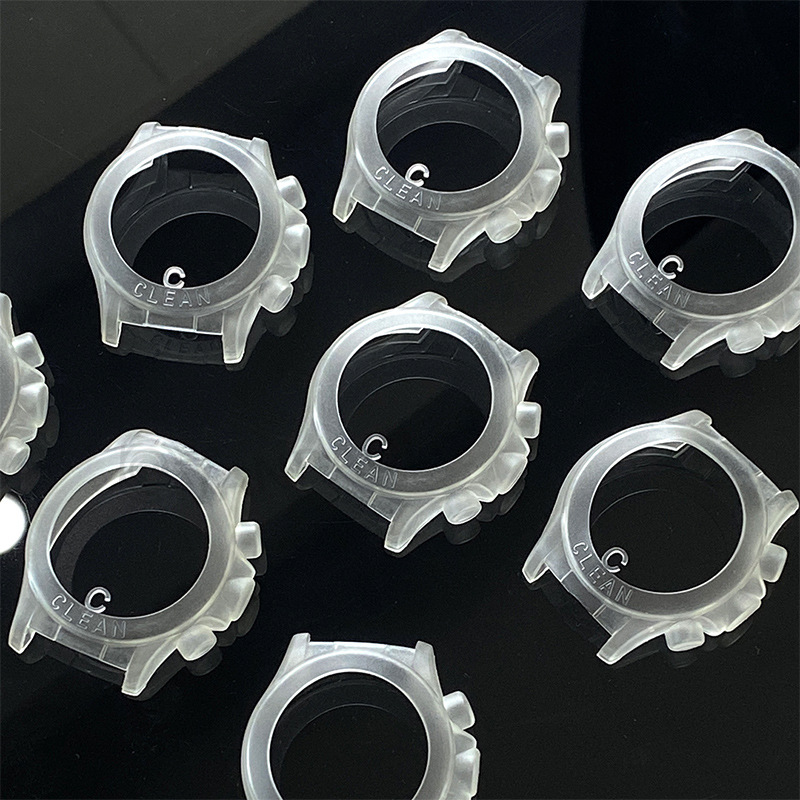 Watch Protective Shell Transparent Silicone Cover for Water Ghost 40mm Watch Diameter Submariners Watch Accessories Scratch-resistant Waterproof Watch Cover