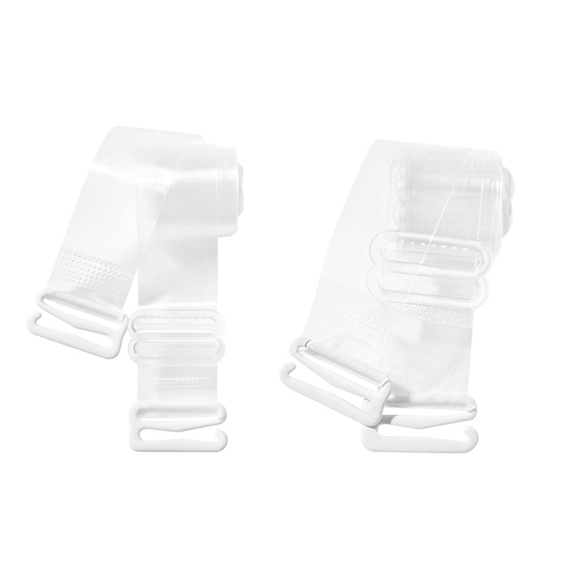 Transparent Shoulder Strap Invisible Bra Strap Wide Non-Slip Seamless Thickeneded Tpu Frosted Cross-Border One-Piece Wholesale