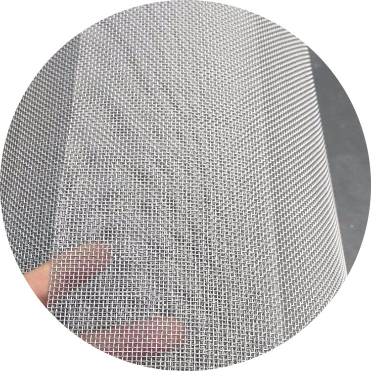 Stainless Steel Twill Woven Mesh Manufacturer 80 Mesh 200 Mesh Stainless Steel Screen 304 316 Stainless Steel Wire Filter