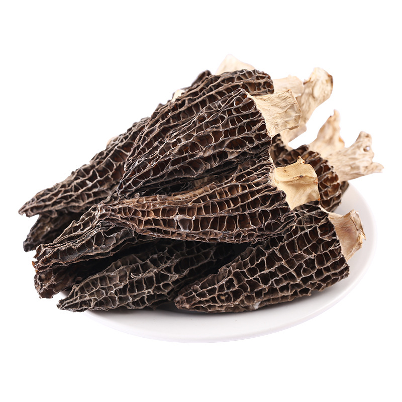 Wholesale cut handle Morchella dried goods specifications complete 500g 250g soup ingredients Yunnan mushroom specialty Hotel