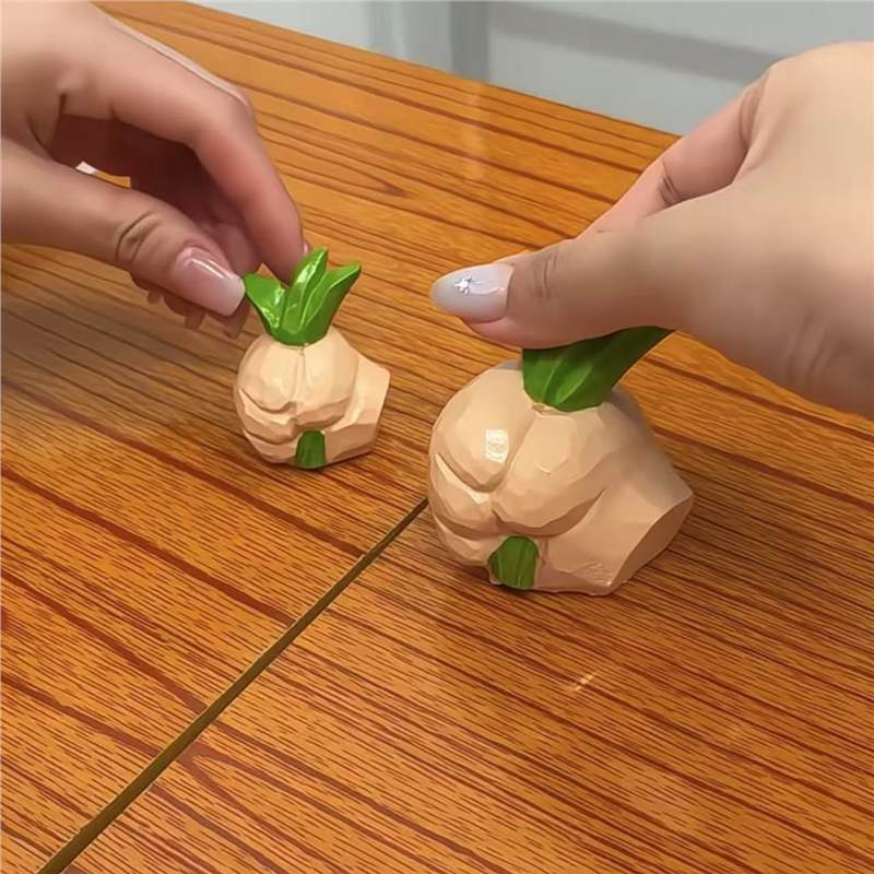 Creative Resin Ornaments with Puns, Quirky Desktop Decorations, Car Dashboard Accessories, Fun Home Decor