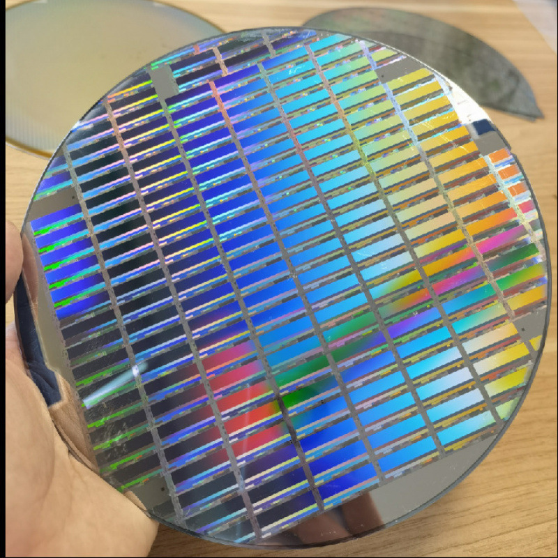 Chip Model Wafer Silicon Wafer Integrated Circuit Cpuic Semiconductor Cmos Photolithography Wafer