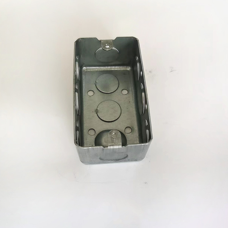 120 Single Bottom Box Wall Junction Box Indoor Socket Box Switch Open Box Junction Box Switch Bottom Box