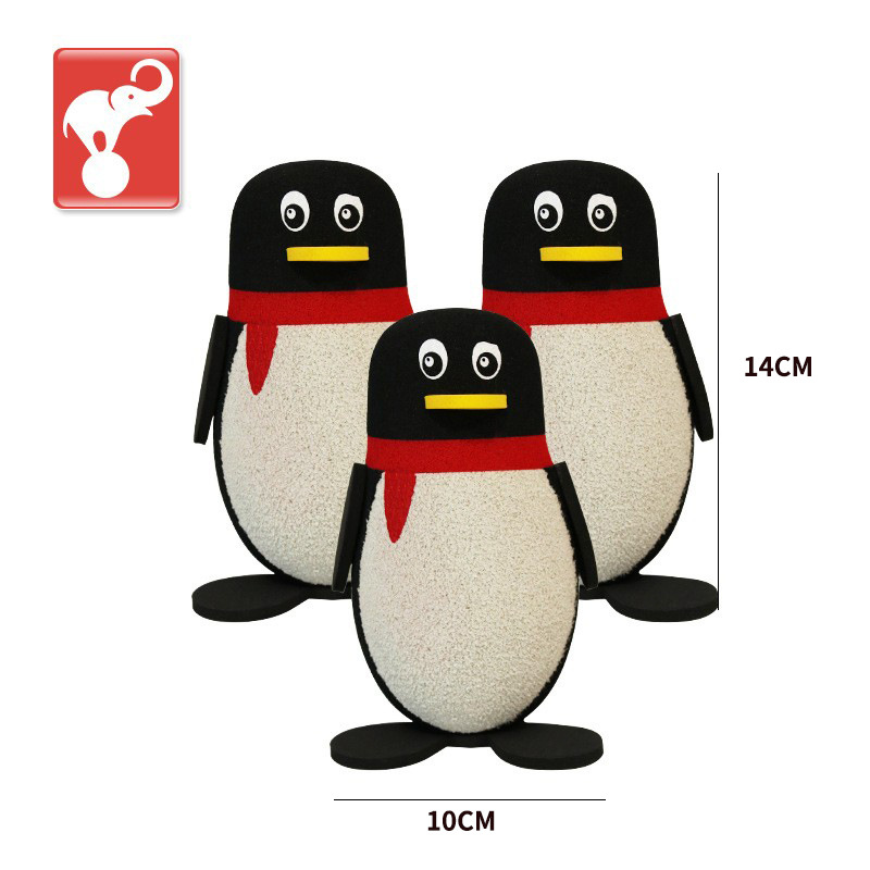 New Kidsren's Foam Animal Penguin Bowling Kindergarten Family Early Education Indoor Interactive Educational Sensory Toy