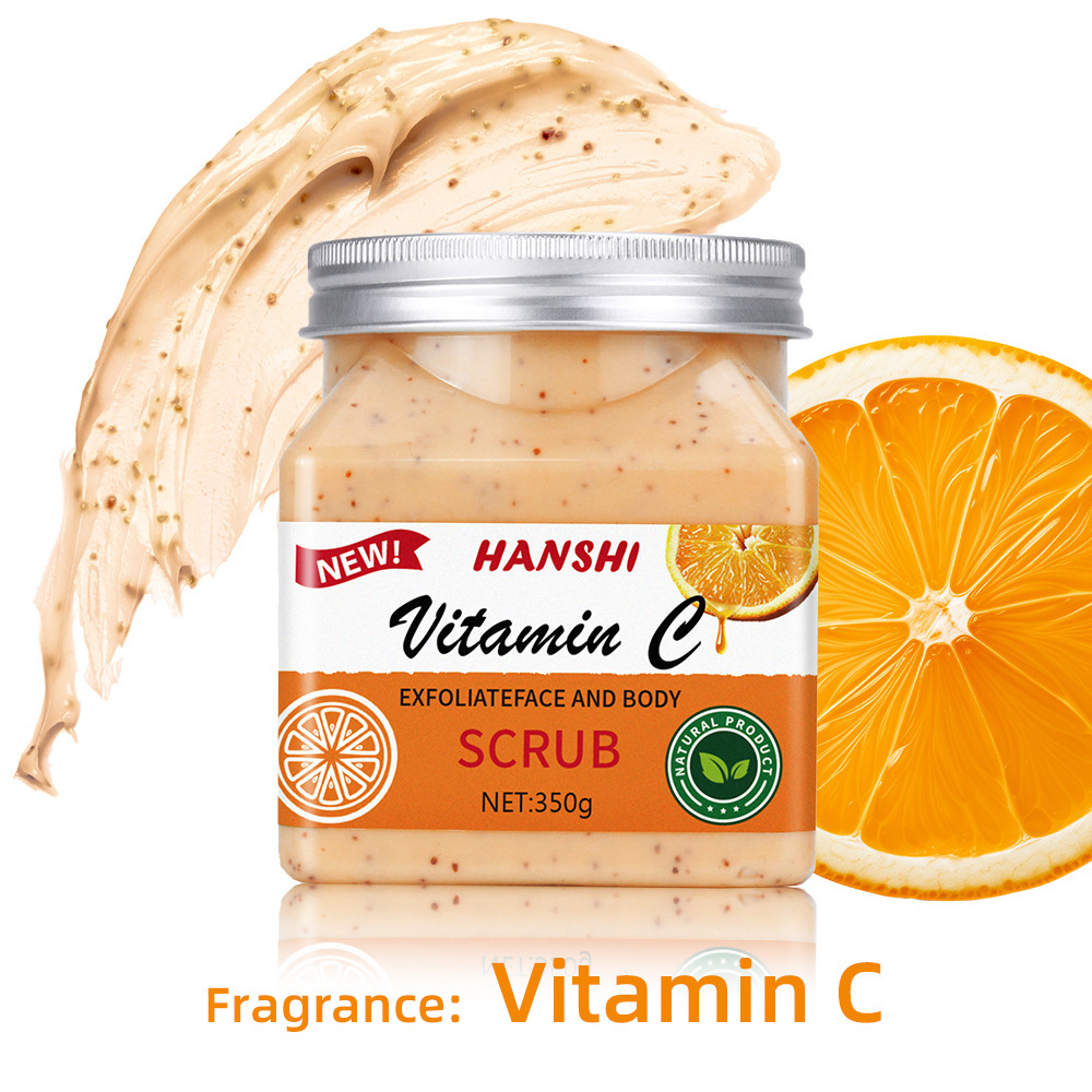 Cleansing and Exfoliating Fruit Scrub 350ml Body Fragrance Scrub Bodyscrub Exfoliating Spot