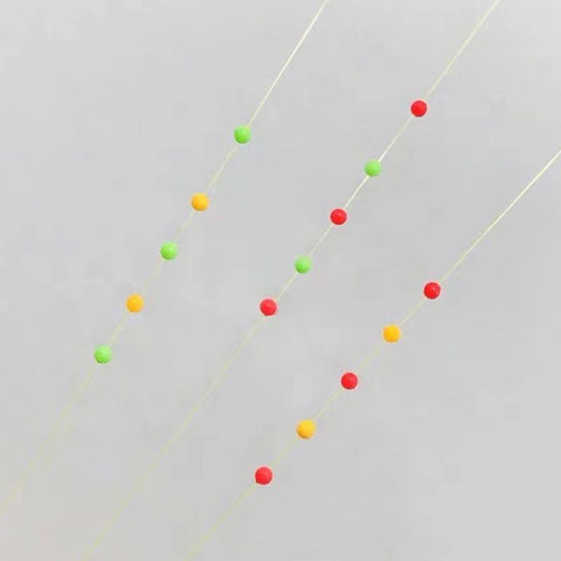 Ball Space Bean Eye-catching Bean Diameter 2.3mm Color Space Bean Fishing Gear Accessories Spherical Round Eye-catching Ball