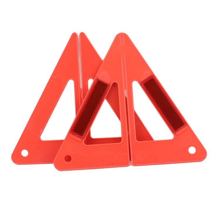 Triangle warning sign two-in-one insert triangle warning sign set hot selling warning sign explosion hot selling