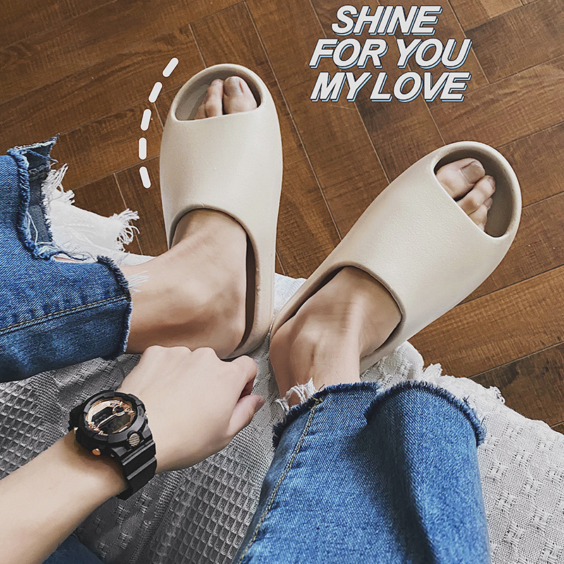 Coconut Slippers Men's Night Market Stall Summer Korean-style Explosions Home Cross-border Wholesale Couple's Beach Anti-slip Bath