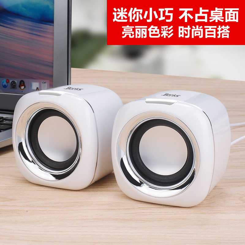 Лаптоп Маленькая Аудио Компьютерная Настольная Акустика Мини Мобильный Сабвуфер USB Мультимедиа Мобильный Телефон Портативный Домашний