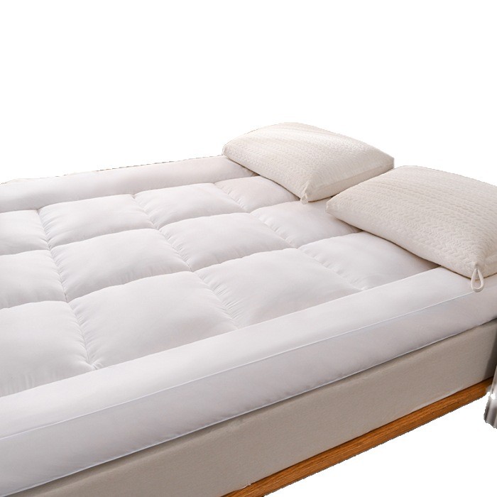 Five-Star Hotel Linen Thickened Three-Dimensional Feather Silk Cotton Comfort Pad B&B Hotel Bedding Manufacturer Direct Sales