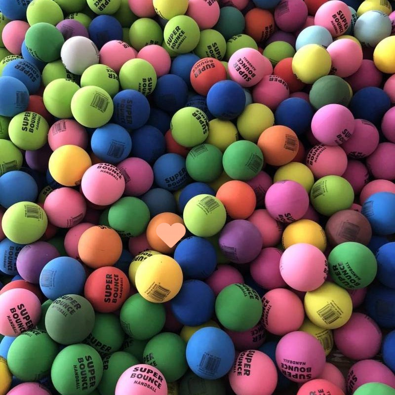 Cm Hollow Elastic Ball Beginner Basic Training Squash Children's Toy