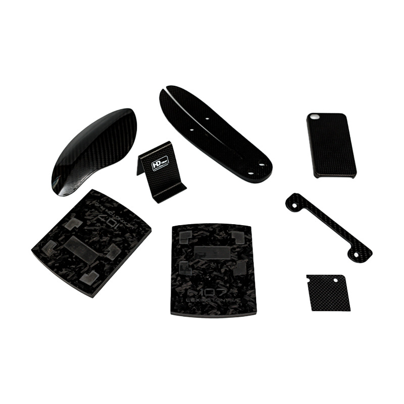 Carbon Fiber Special-Shaped Parts Cnc Engraving Carbon Fiber Composite Material Processing Parts Matte Glossy Carbon Fiber Board Customization