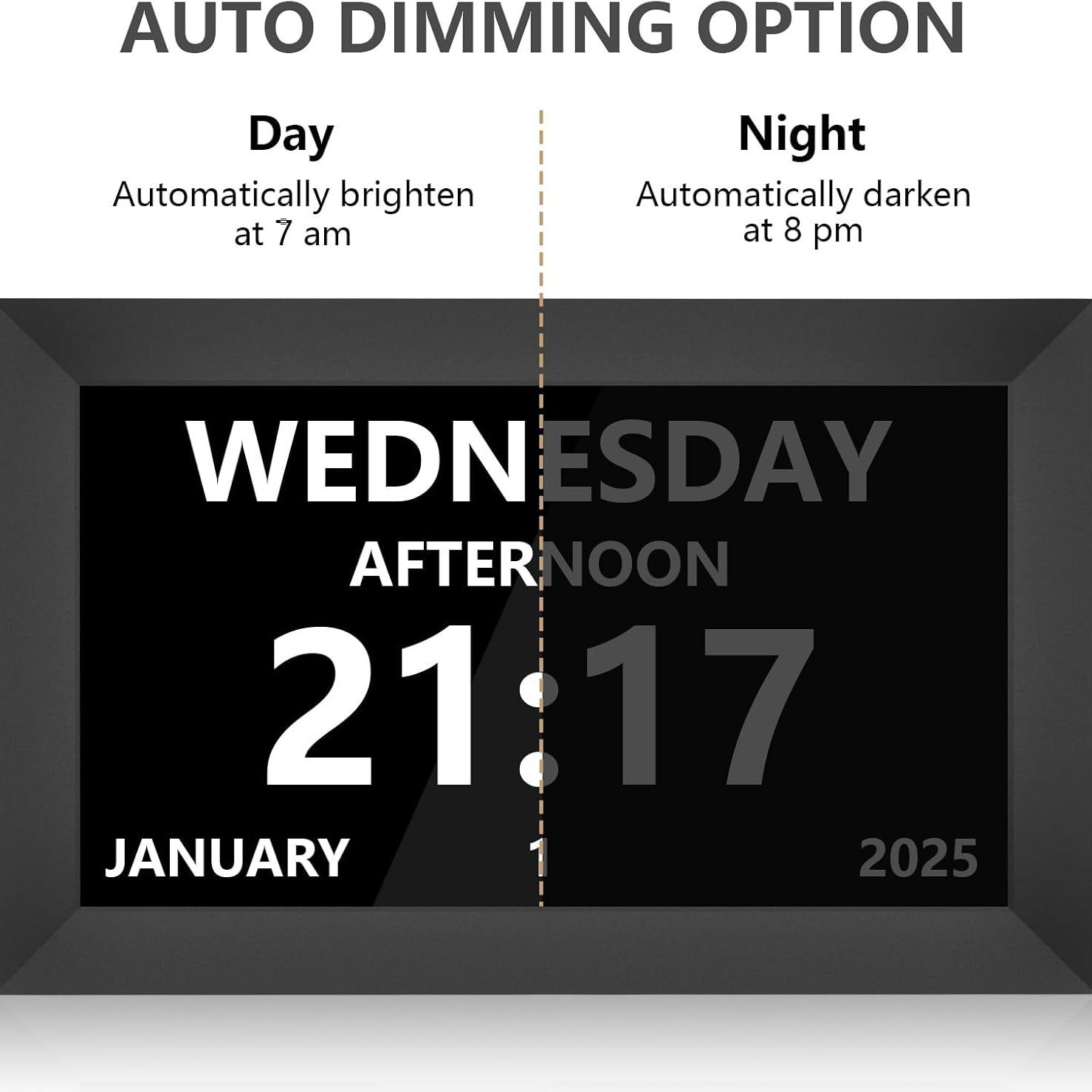 Умные цифровые часы Amazon 10.1 дюйма Малый размер Версия Stand-Alone HD рекламная машина