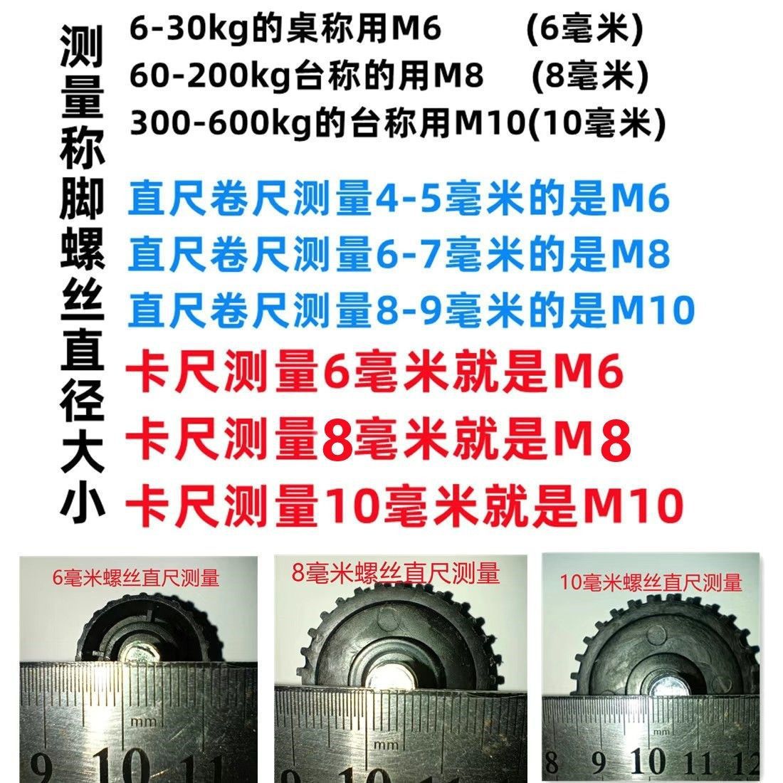 Black electronic weighing foot electronic weighing foot 150kg200kg 300kg base support universal screw foot