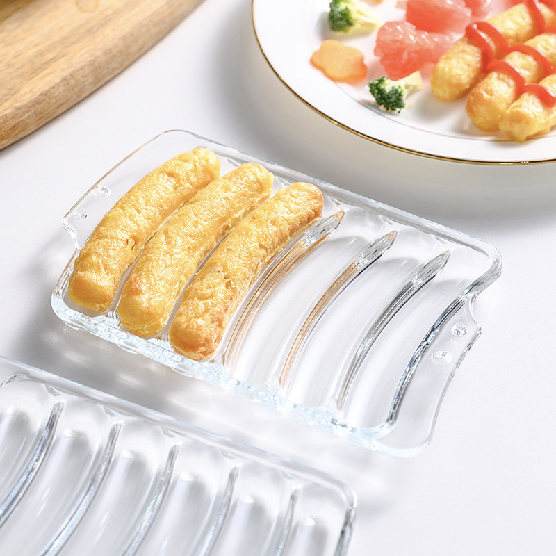 Harmony House Glass Heat-Resistant High-Temperature Steamable Baby and Kidsren's Sausage Mold Food Supplement Finger Sausage
