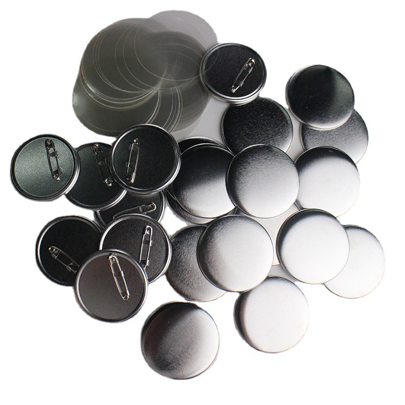 Safety Pin Blank Badge Consumables Day Valley Badge Pap Material Japanese-style Highlight Consumables 1 set