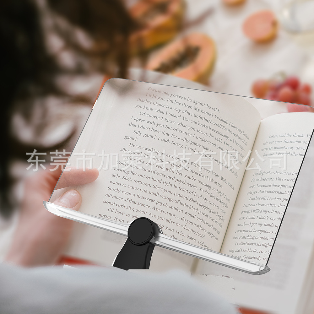 New Three-In-One High-Definition Magnifying Glass Handheld Hanging Neck Desktop Multi-Purpose Reading Repair Acrylic Magnifying Glass