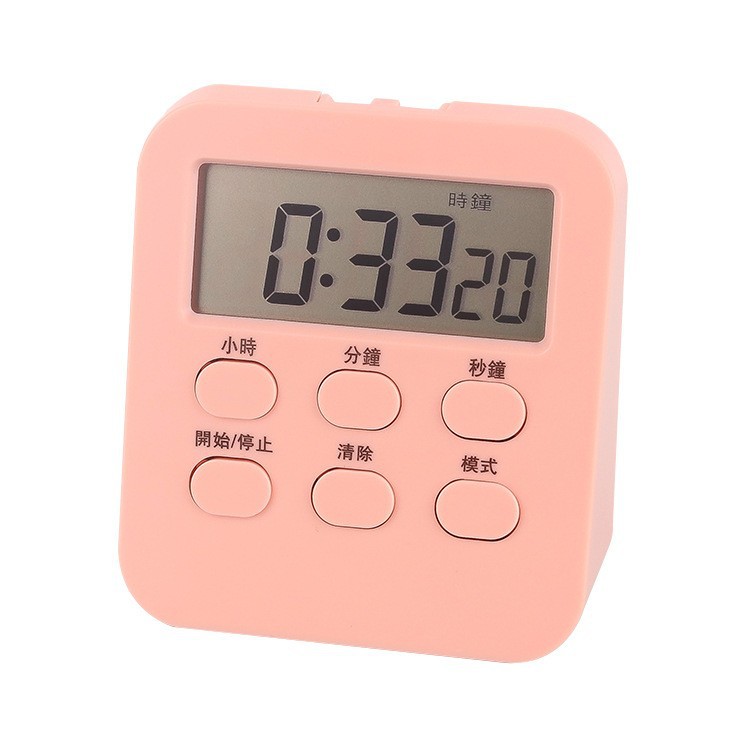 New Silent Multi-Function Timer, Fashionable Digital Timer, Student Alarm Clock, Learning Time Manager