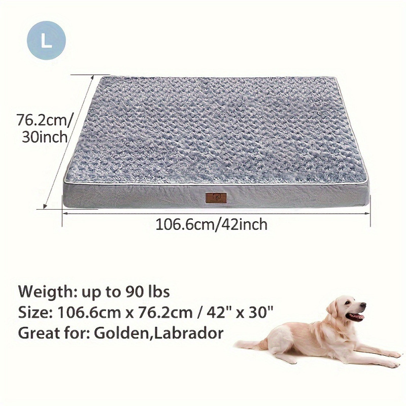 2026 New Cross-Border Dropshipping Large Orthopedic Dog Bed Suitable for Medium and Large Dogs Cross-Border Dropshipping