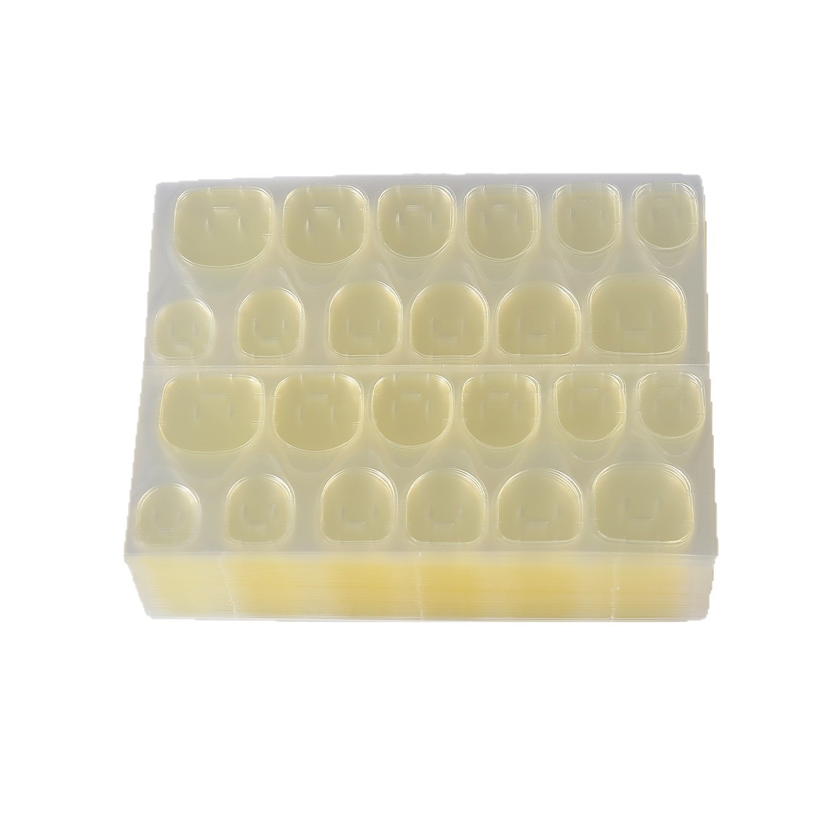 Ultra-Thin Wearable Nail Jelly Glue Upgraded Adhesive Nail Jelly Glue Waterproof Long-Lasting Double-Sided Tape for Wearable Nails