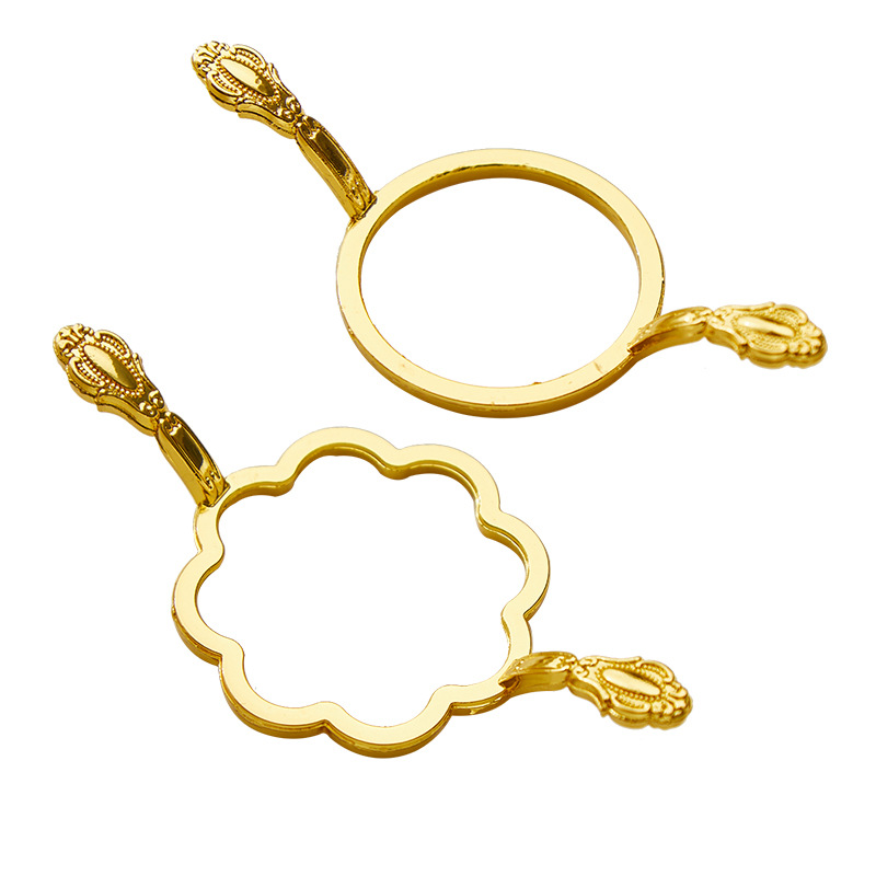 Fire paint wax mold metal pattern circle mold fire paint seal stamp fixer metal wax seal mold