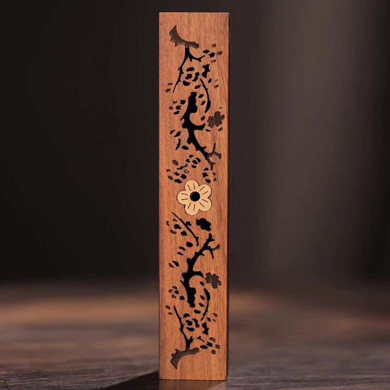 Distinctive Cat Remembrance Box Lovely Plum Blossom and