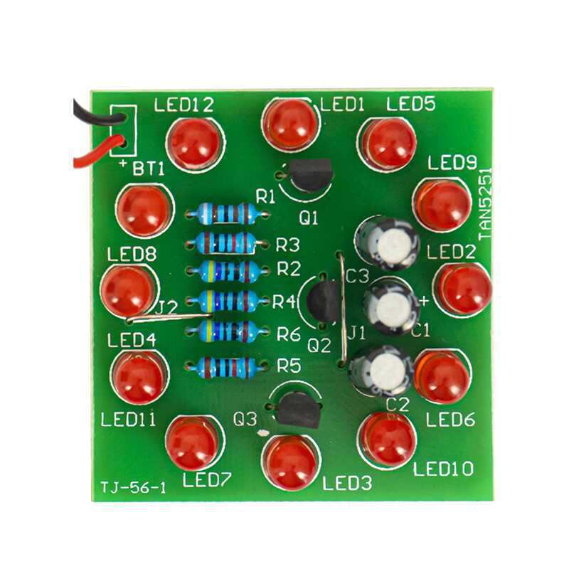 Beginner's Entry-Level Digital DIY Production Kit Teaching Assembly Training Components Circuit Board Welding Practice Parts