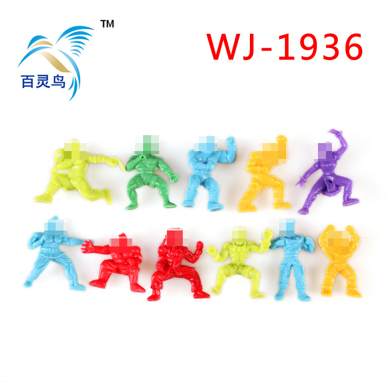 Прямая поставка от производителя Детские маленькие игрушки 45мм Гашапон солдат игрушки Пластиковая модель воина Аксессуары для еды Маленькие подарки