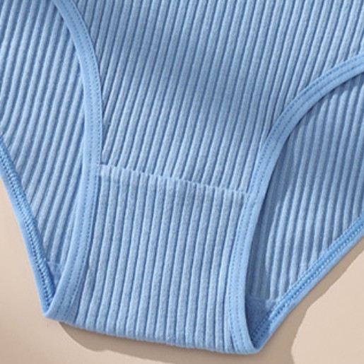 Cross-border underwear sexy threaded underwear women's European and American women's underwear sports cotton low waist women's triangle shorts