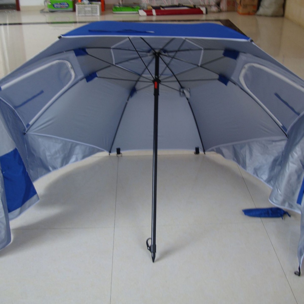 200cm Movable Sun Umbrella, Good Sun Protection and Wind Protection