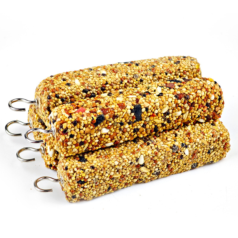 Parrot Chew Sticks, Bird Grain Sticks, Pet Snacks, Bird Food, Mixed Grain Beak Grinding Sticks, Manufacturer Wholesale, Full Platform Dropshipping