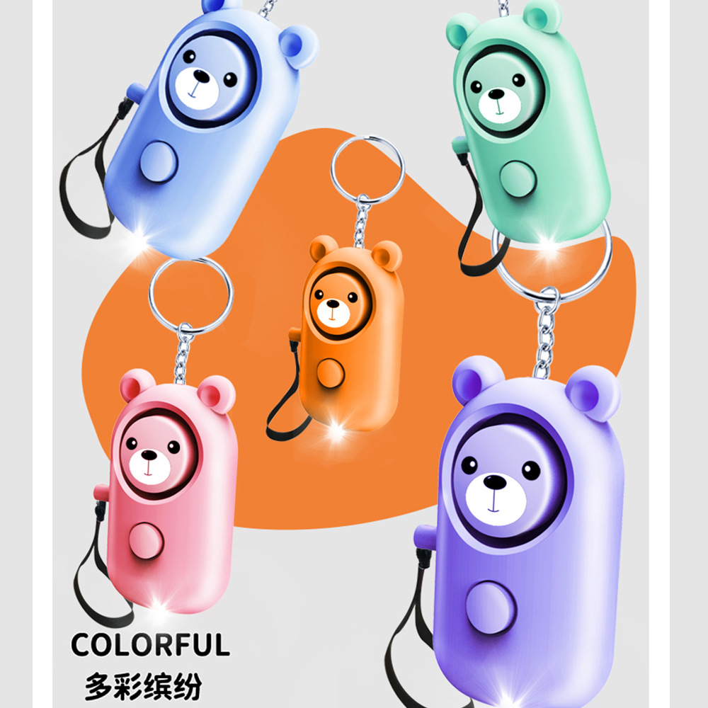 Cross-Border New Anti-Wolf Alarm Outdoor Caller Personal Alarm Female Student Self-Defense Keychain Elderly