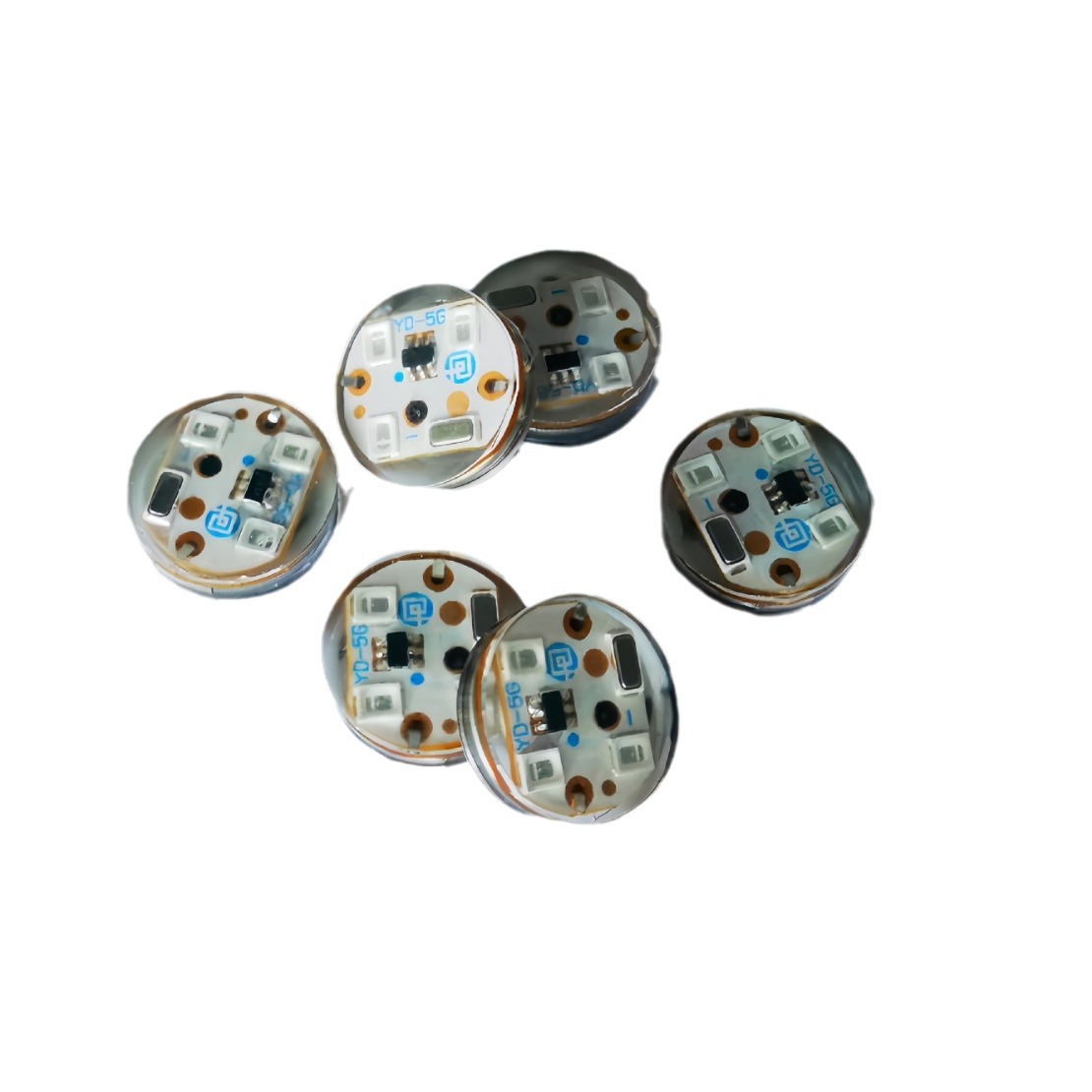 Vibrating three-color flash light electronic accessories backpack toy children's shoes light flash light group electronic led shoe light