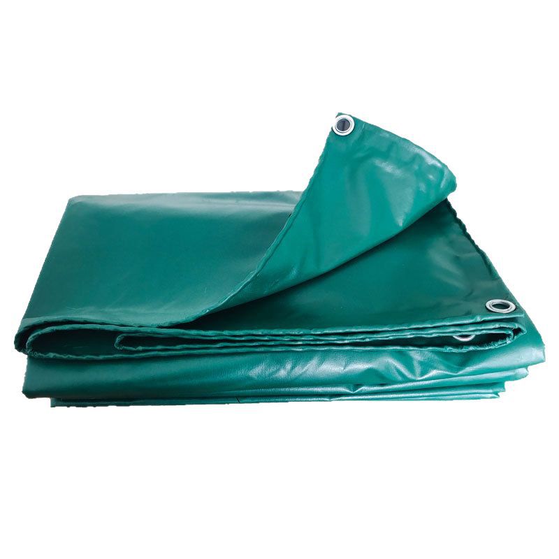 Waterproof and Sunscreen pvc Plastic Coated Tarpaulin Thickeneded Rain Cloth Knife Scraper Tarpaulin Industrial Tarpaulin Cover Cargo Tarpaulin Sunshade Cloth