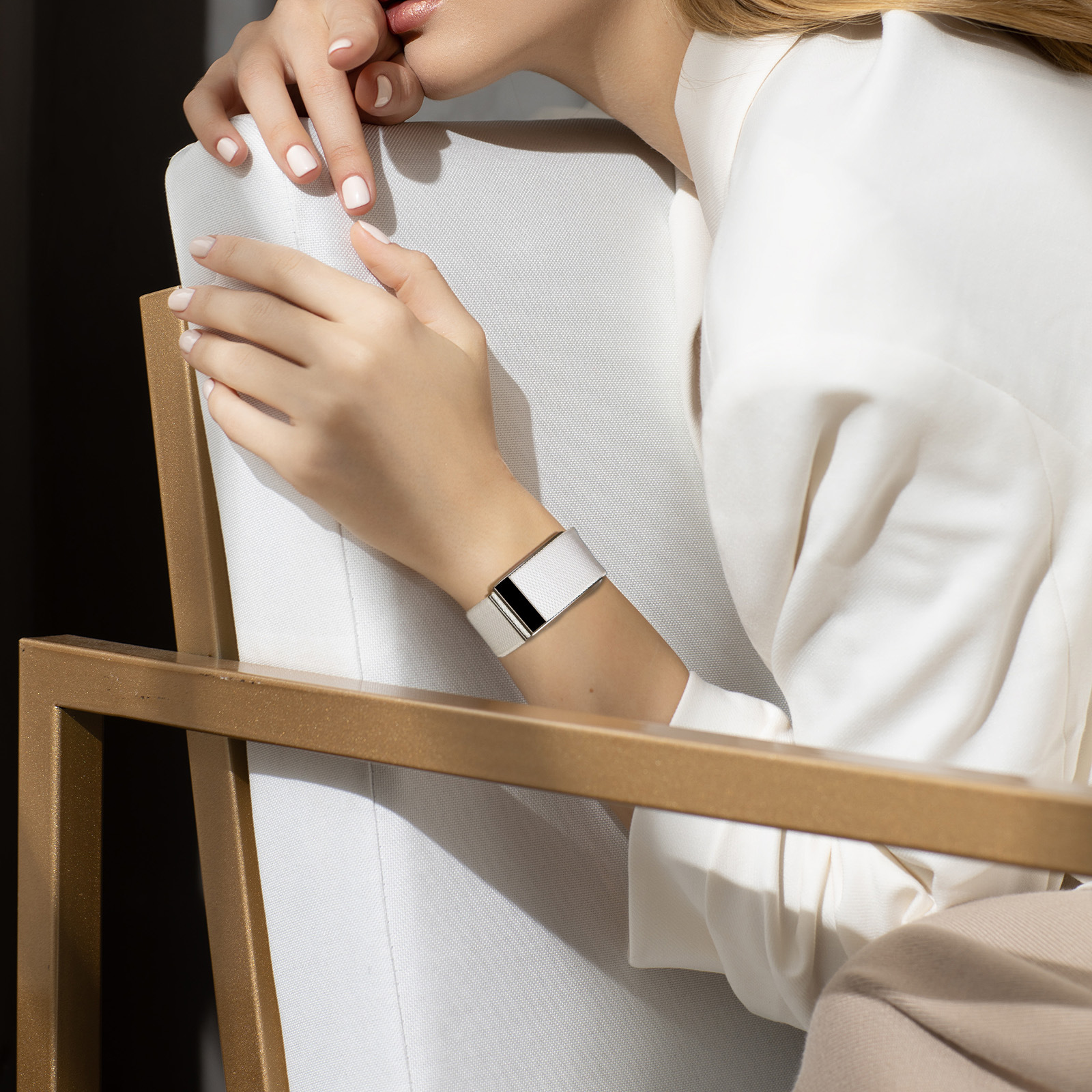 Suitable for Whoop 4.0 Knitted Bracelet Strap Sports Bracelet Wristband Whoop Heart Rate Monitoring