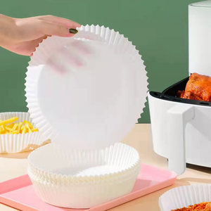 Manufacturer Wholesale Air Fryer Special Paper High Temperature Resistant Household Baking Fries Barbecue Oil-Absorbing Paper Silicone Paper
