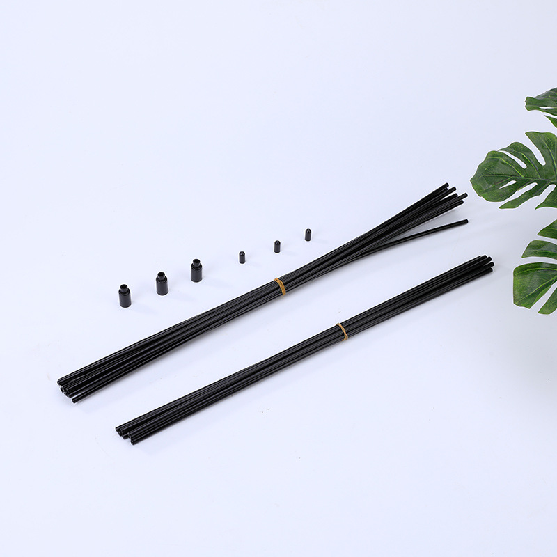 Cross-border toy cat stick accessories pipe PP plastic support rod hard plastic pipe hollow black rod pet supplies accessories