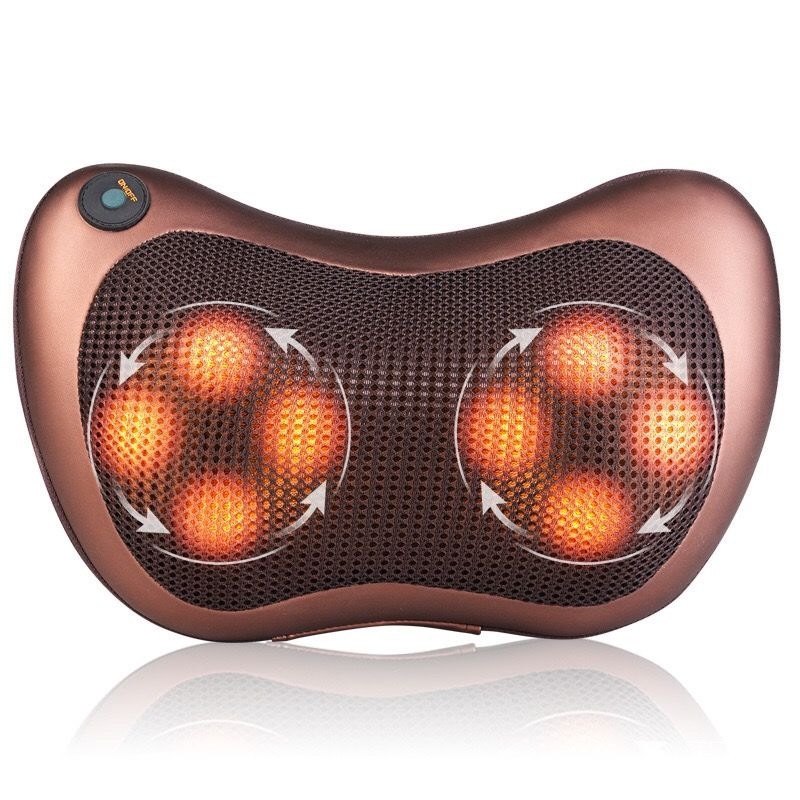 Cervical Spine Massager Electric Massage Pillow Back Waist Neck Shoulder Neck Kneading Car Pillow Artifact Home Peihui