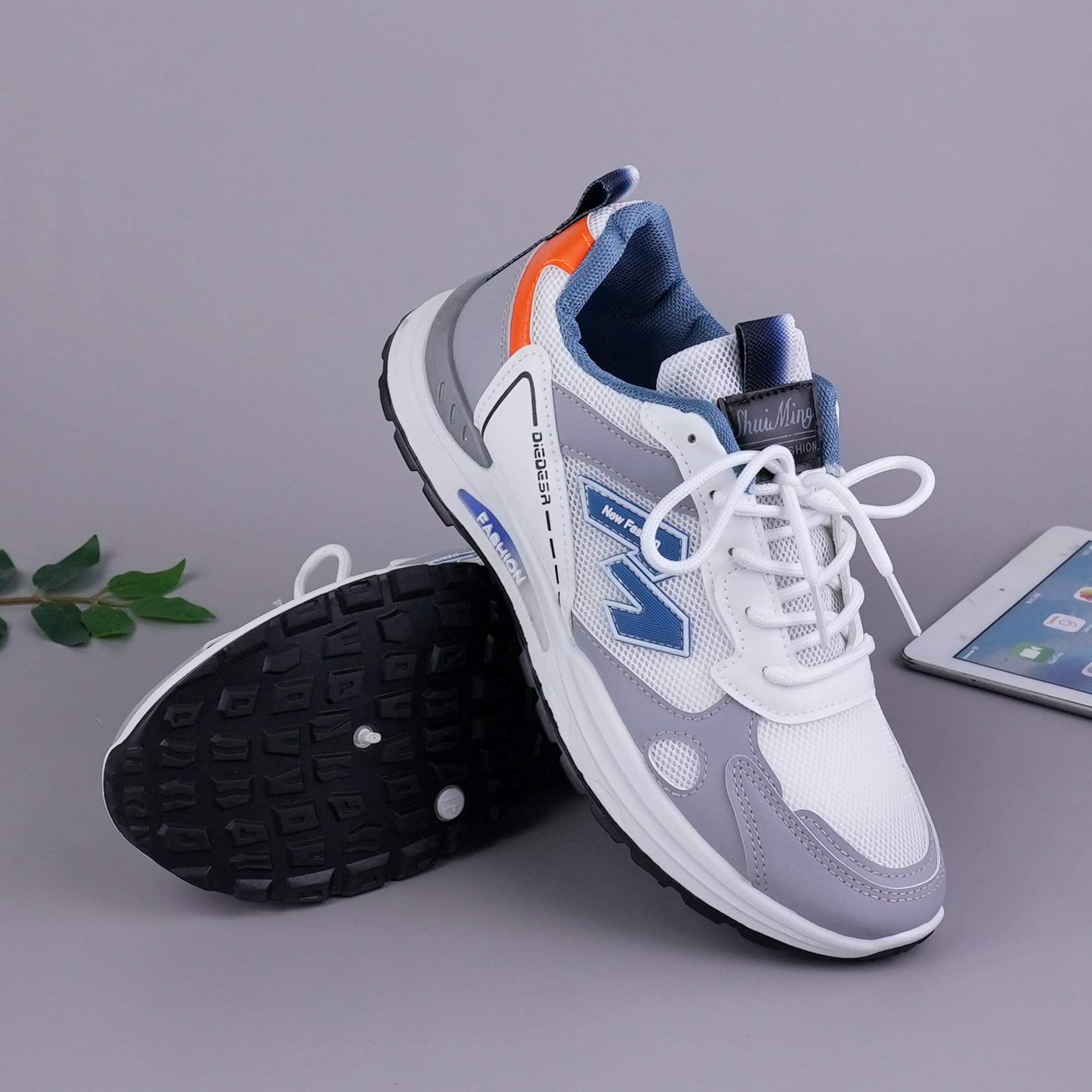 Spring and Summer Double-Layer Mesh Men's Shoes, Men's Casual Sports Shoes, Men's Shoes for Young and Middle-Aged People, Trendy Running Sports Shoes Manufacturer