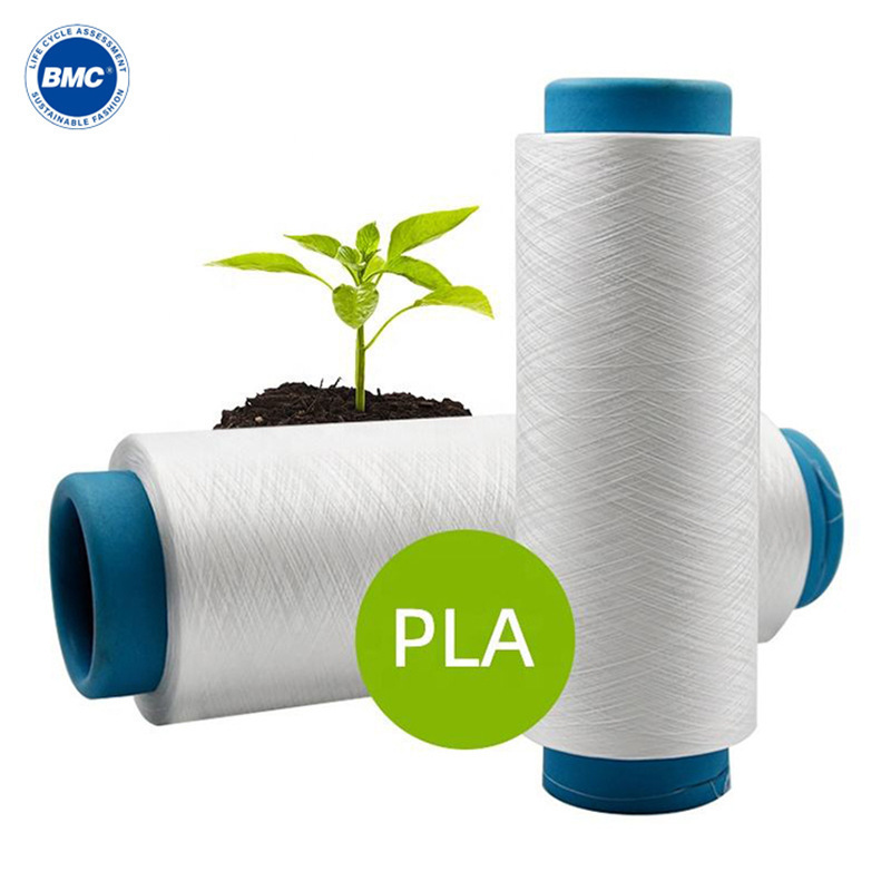 Pla/Fdy Polylactic Acid Filament 150D/48F Corn Fiber Wrapping Paper Raw Material Manufacturer Wholesale in Stock