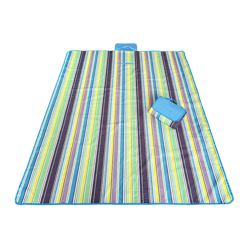 600D Oxford Cloth Picnic Mat in Stock Moisture-Proof Mat Thickeneded Waterproof Outdoor Satchel Grass Mat Picnic Cloth