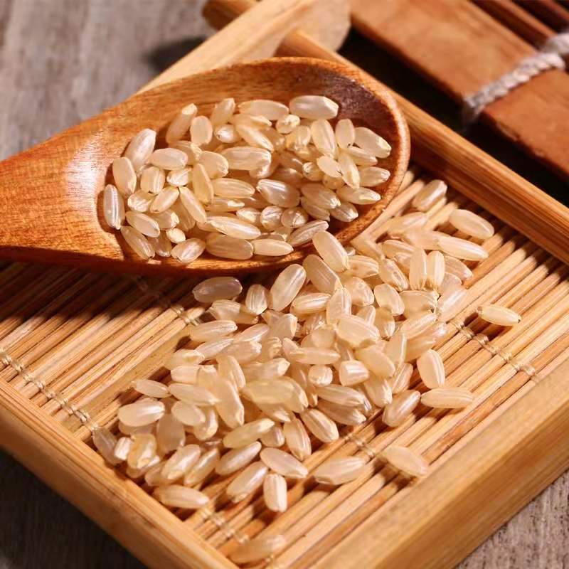 The season's new brown rice northeast germ rice supply cereals coarse grains bulk said farm-produced rice a generation