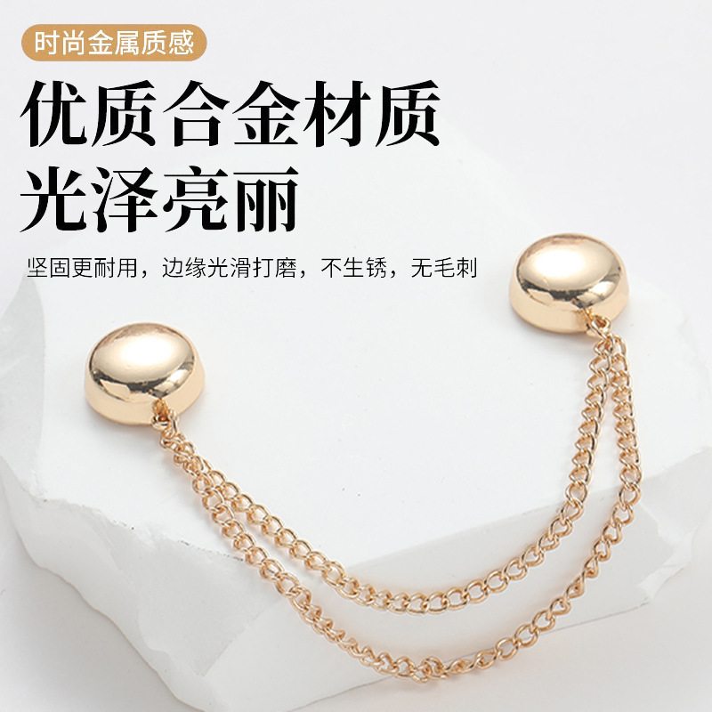 Magnetic Hem Clips for Pants, No-Sew Hem Cuffs, Sleeve and Pant Length Shortening Tool, Anti-Dragging Strong Magnetic Fixing Clips, Hem Fasteners